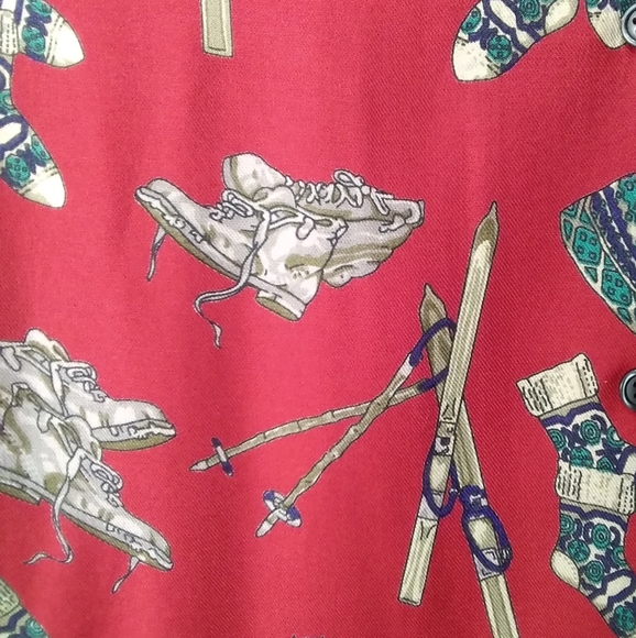 VINTAGE Eddie Bauer "Ski" Shirt - Picture 2 of 8